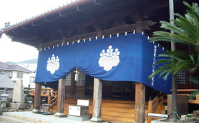 お宮　横幕