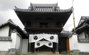 横幕　お寺