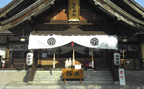 神社幕