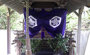 神社幕